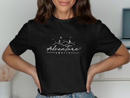 Adventure Awaits Graphic Printed T-Shirt product