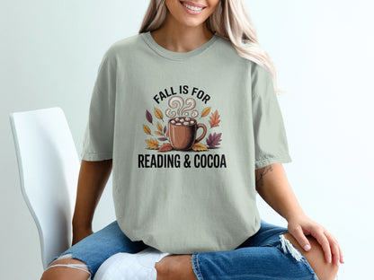 Fall Is For Reading and Cocoa Shirt product type