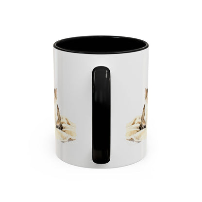 Adorable Cat Design Black Handle Coffee Mug product type
