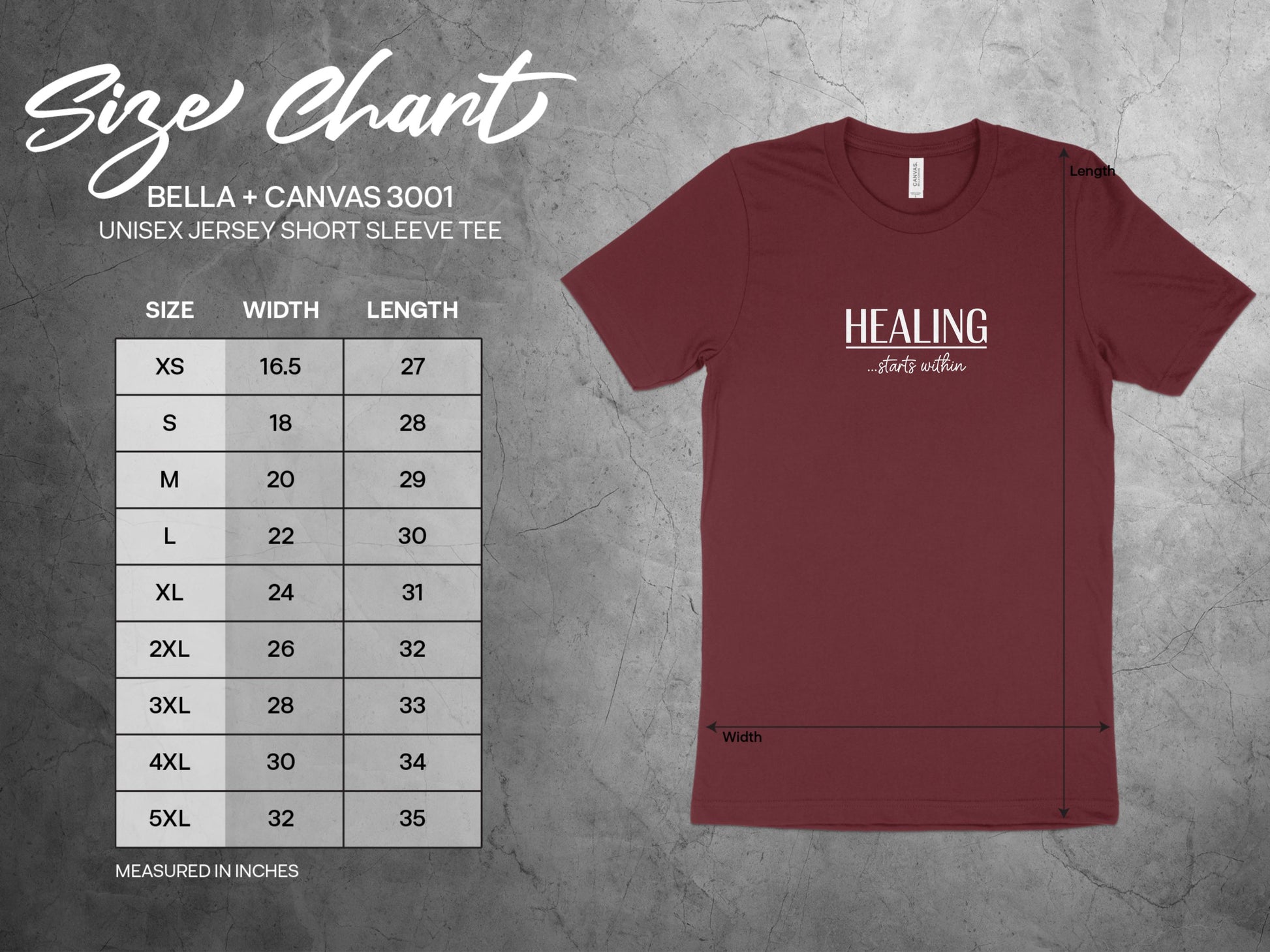 Healing Starts Within Unisex Jersey Short Sleeve Tee product type