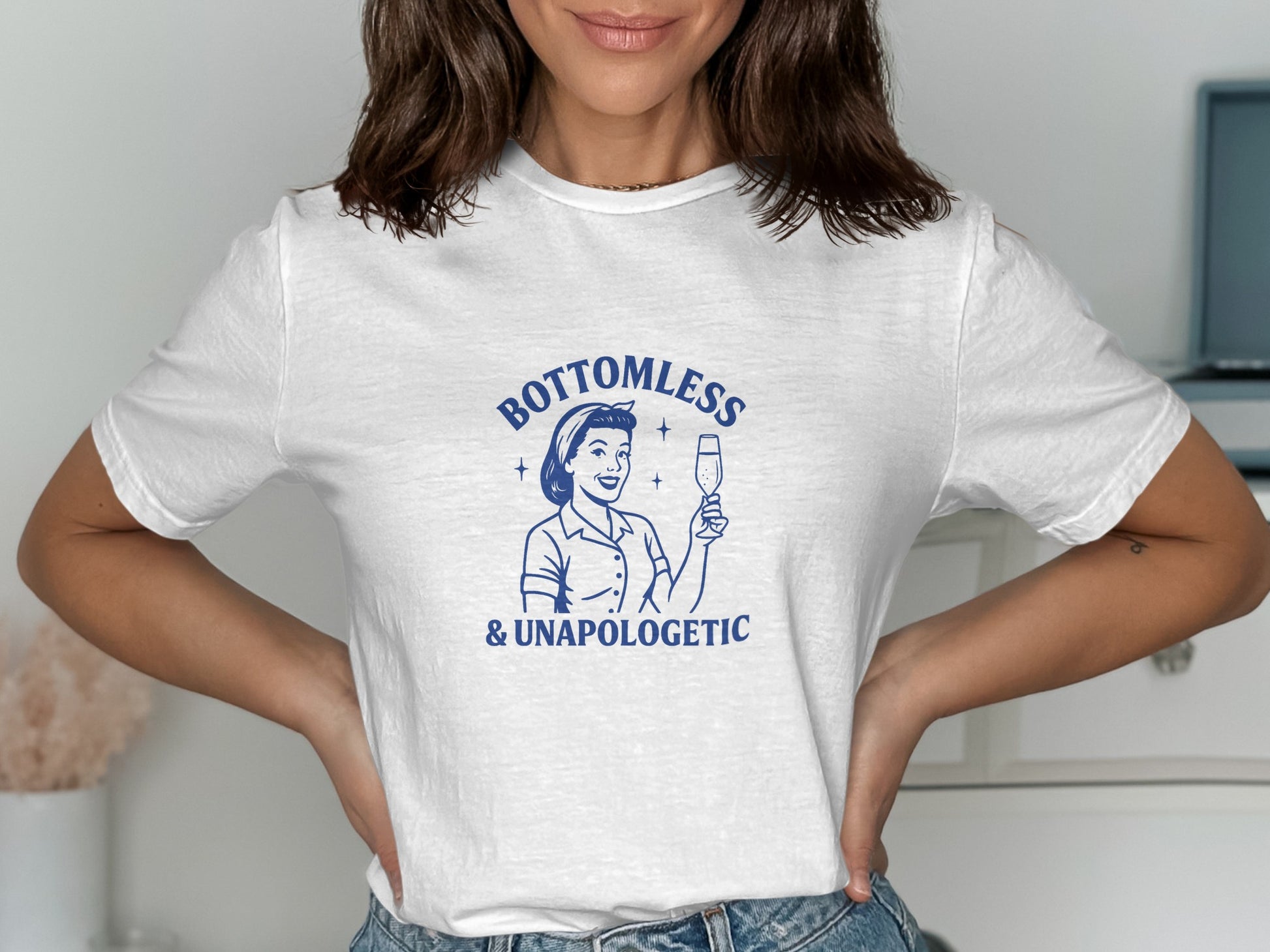 Bottomless and Unapologetic Graphic T-Shirt product