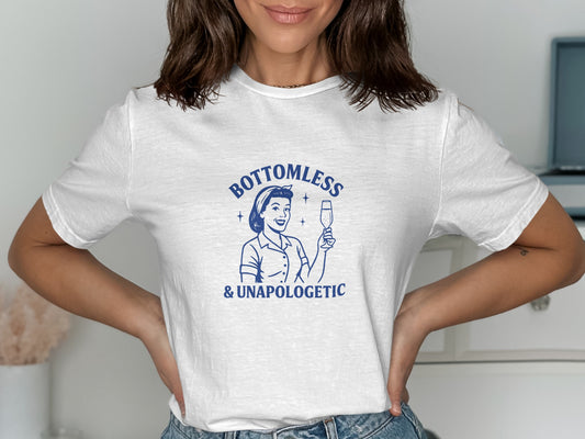 Bottomless and Unapologetic Graphic T-Shirt product