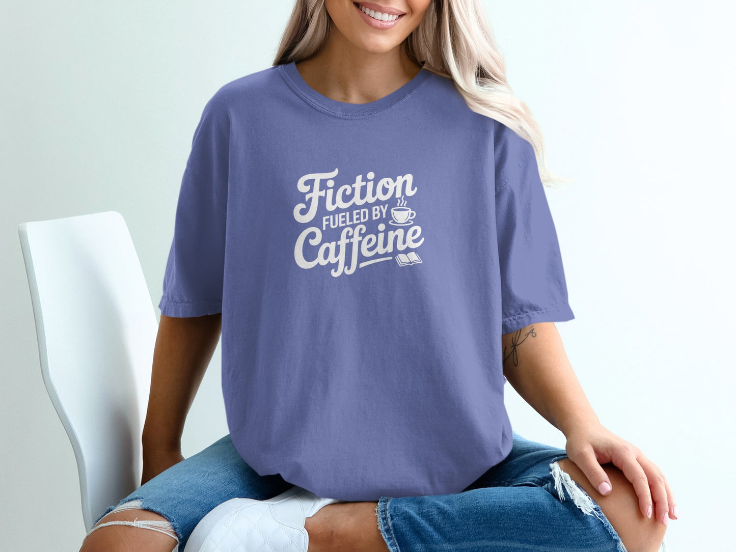 Fiction Fueled by Caffeine Shirt product type