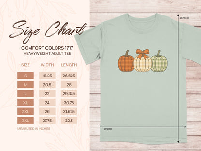 Festive Pumpkin Trio Graphic Tee For Adult products