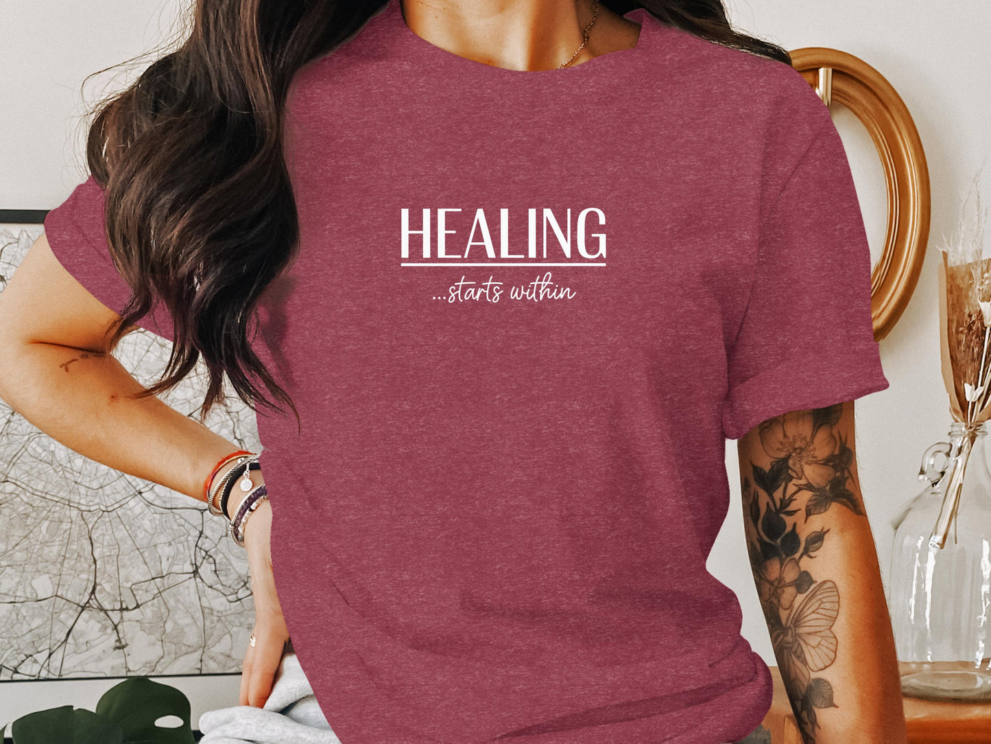 Healing Starts Within Inspirational T-Shirt product
