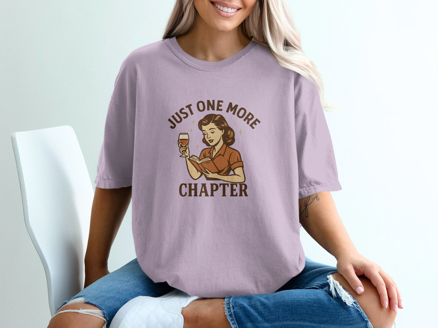 Just One More Chapter Graphic T-shirt product