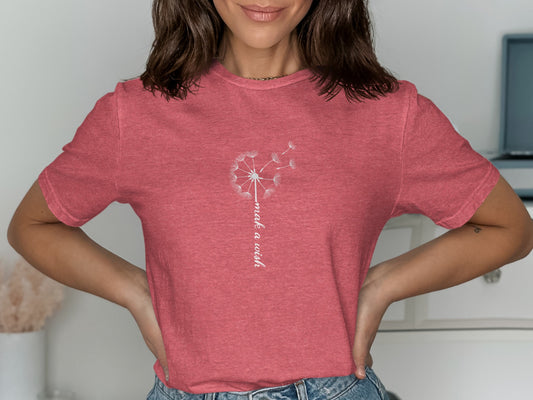 Make a Wish Dandelion Graphic Tee product