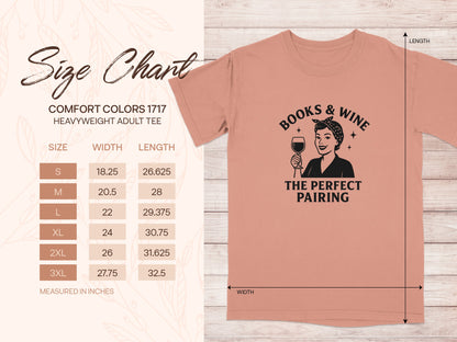 Books Wine The Perfect Pairing Adult Tee product