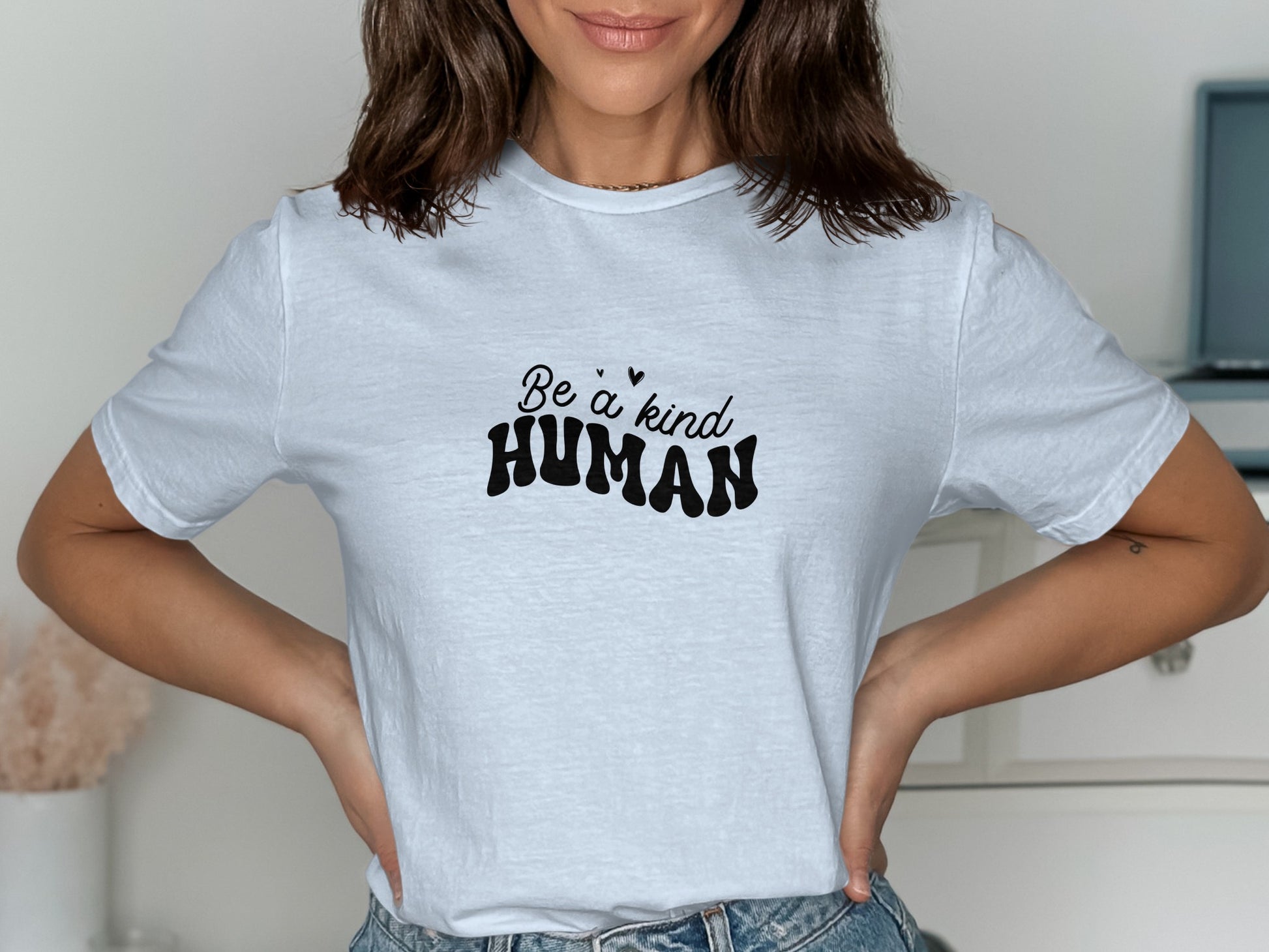 Be a Kind Human Graphic T-Shirt for Casual Wear product type