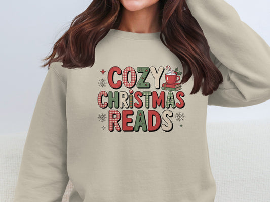 Cozy Christmas Reads Festive Sweatshirt