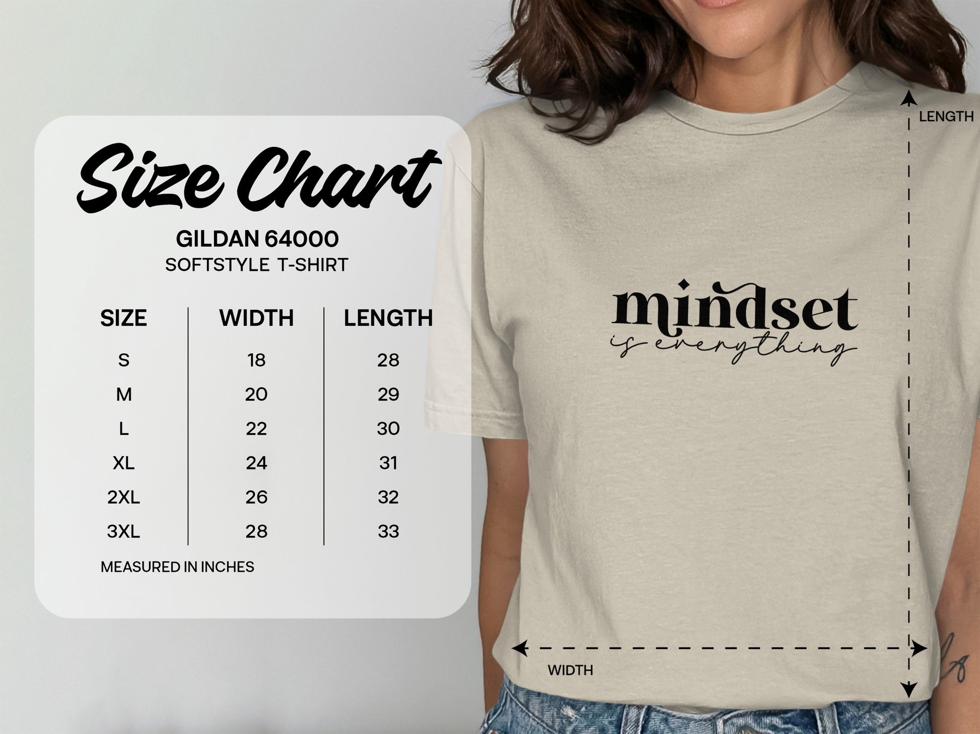 Mindset is Everything Softstyle T-shirt product type