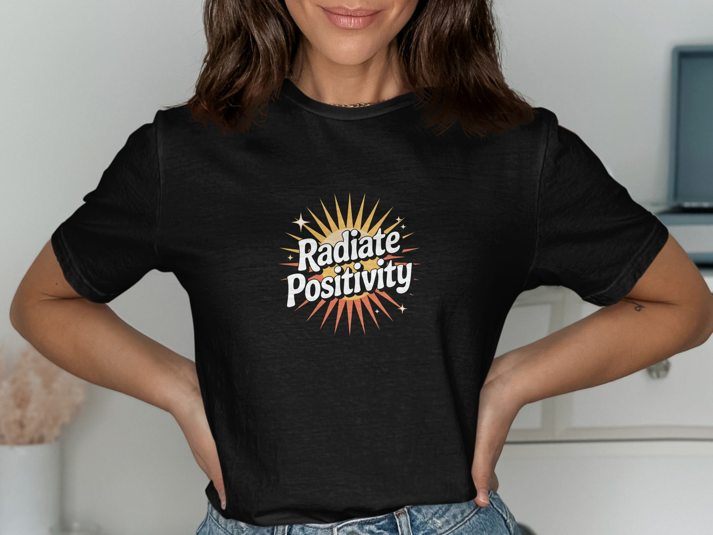 Radiate Positivity Graphic Tee Shirt product type