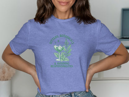 Bitters Botanicals Avoiding Responsibilities Shirt product