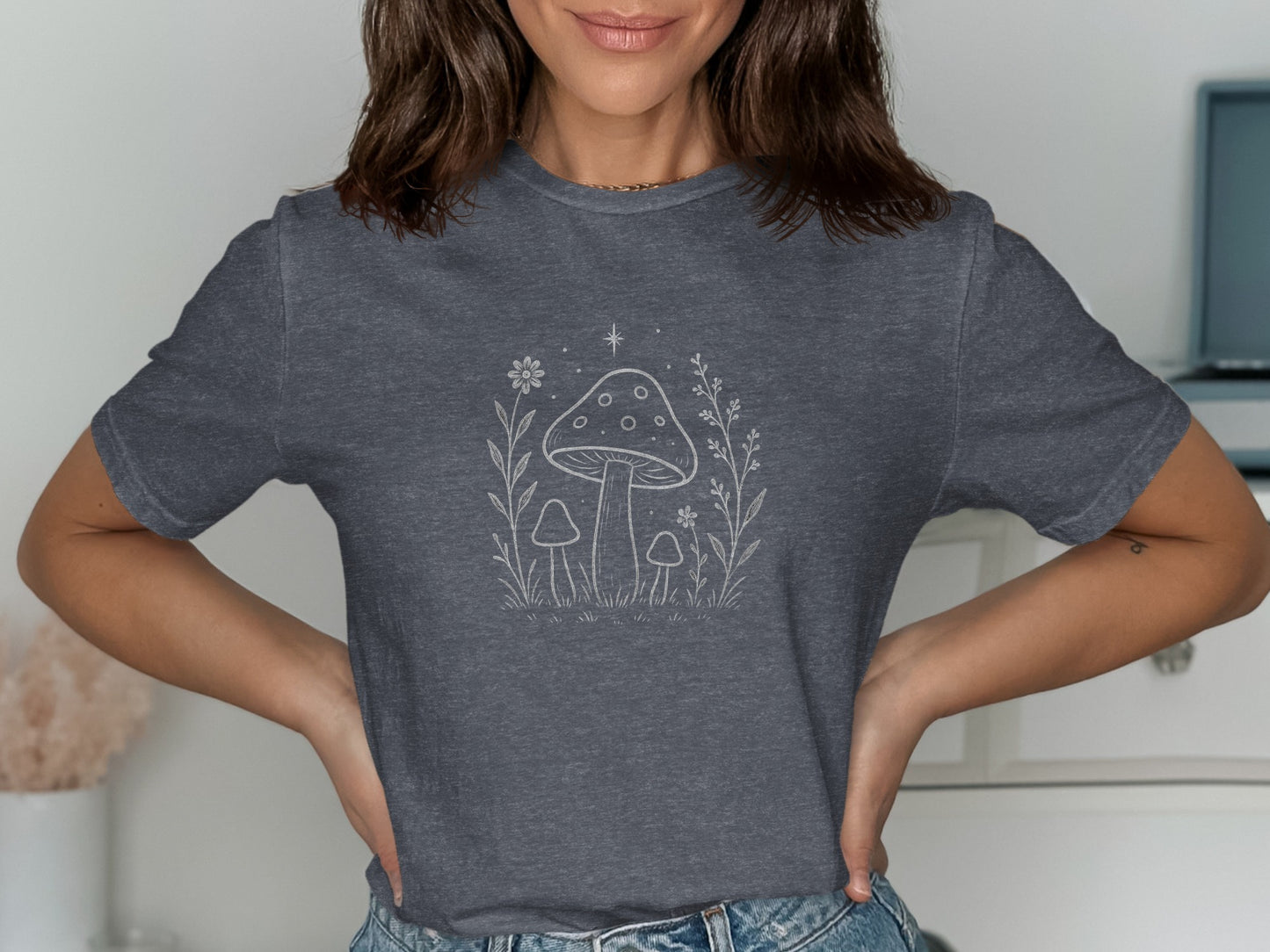 Whimsical Forest Mushroom Graphic Tee product