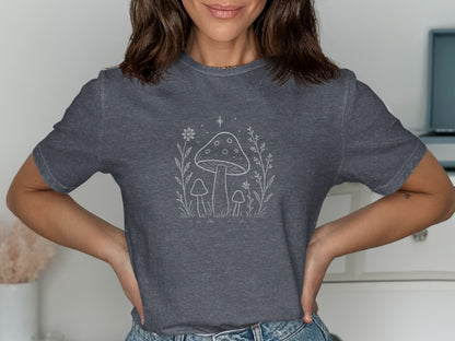Whimsical Forest Mushroom Graphic Tee product