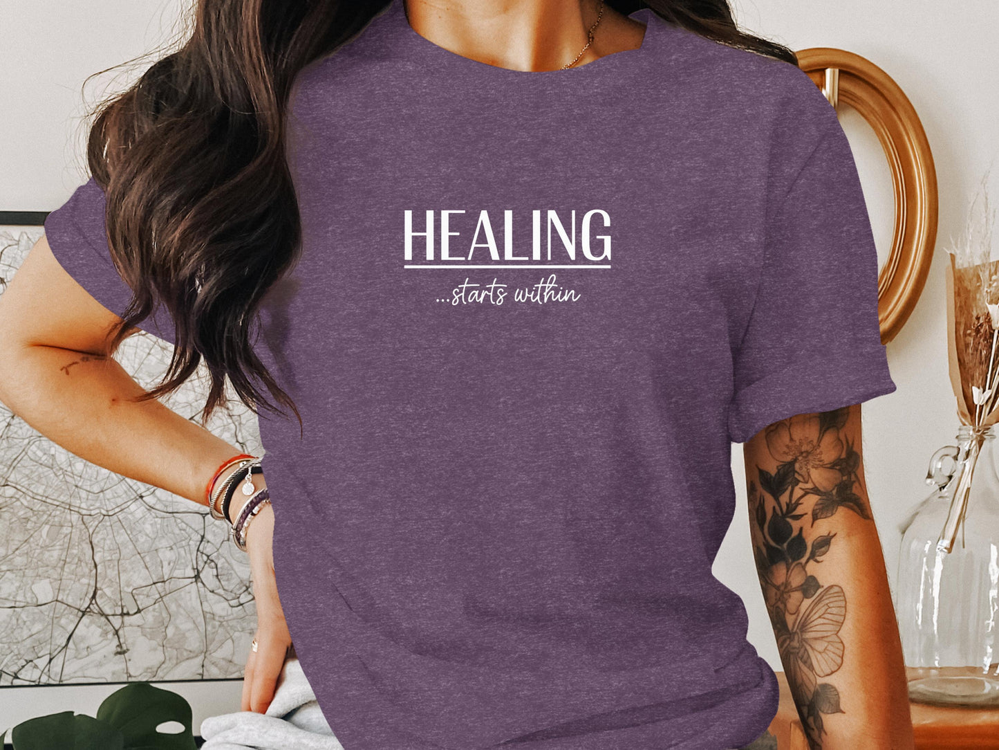Healing Starts Within Graphic Tee product