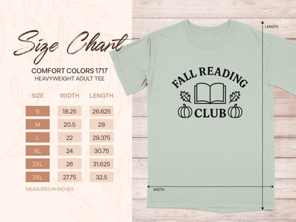 Fall Reading Club Printed Adult Tee product