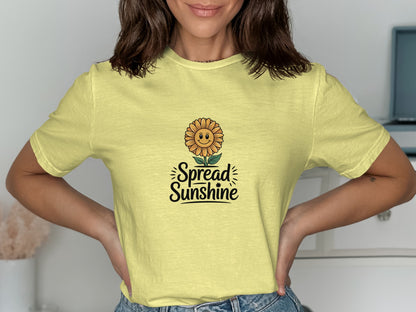 Spread Sunshine Yellow T-Shirt product type