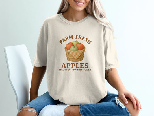 Farm Fresh Apples Graphic Unisex T-shirt product