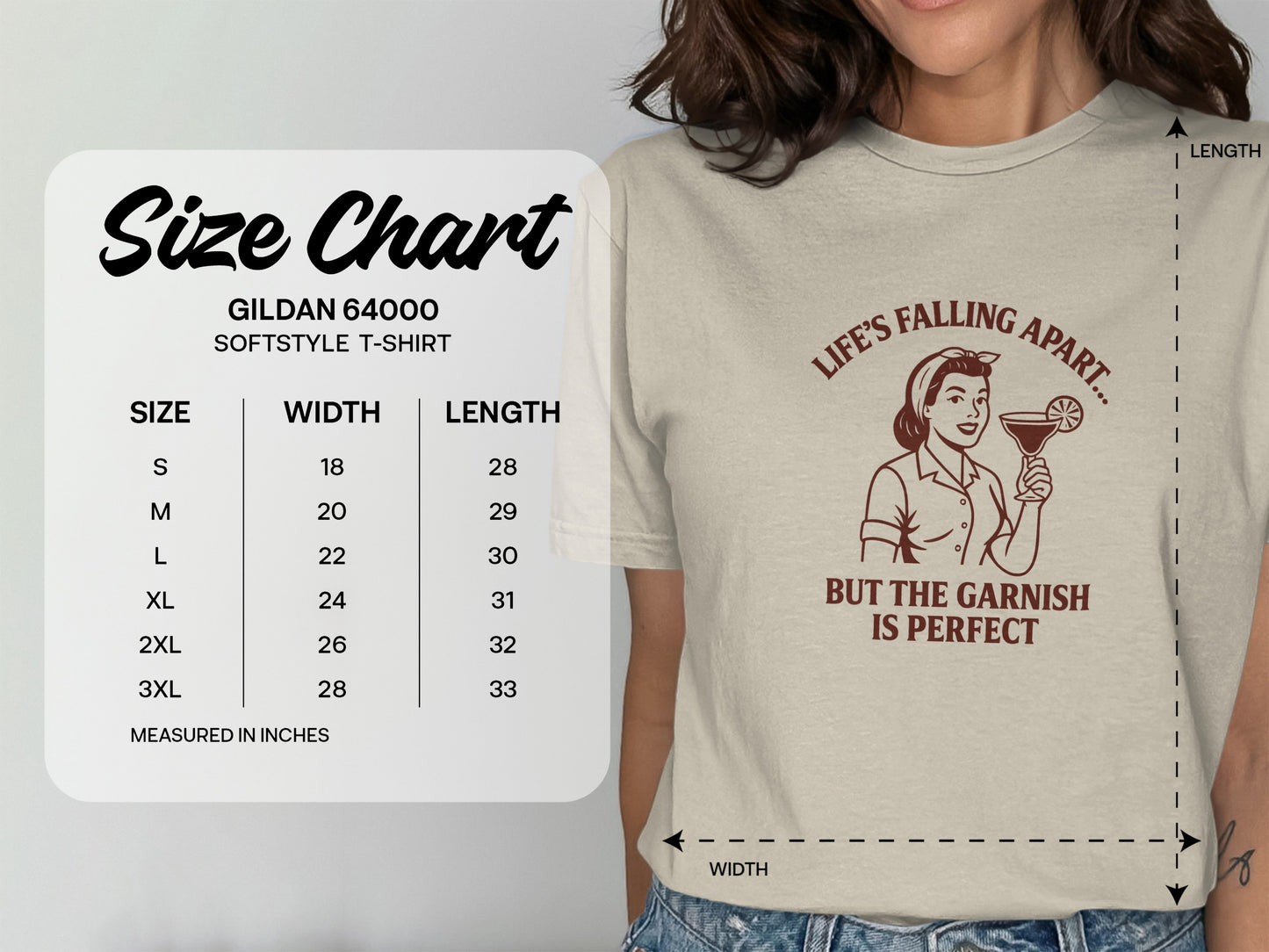 Life's Falling Apart Funny Graphic T-Shirt product