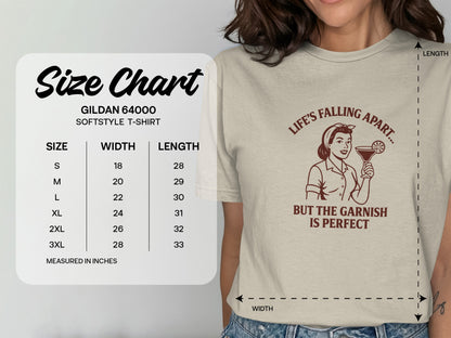 Life's Falling Apart Funny Graphic T-Shirt product