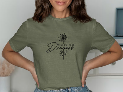 Follow Your Dreams Graphic Tee Shirt product type