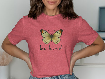 Be Kind Butterfly Graphic Tee Shirt product