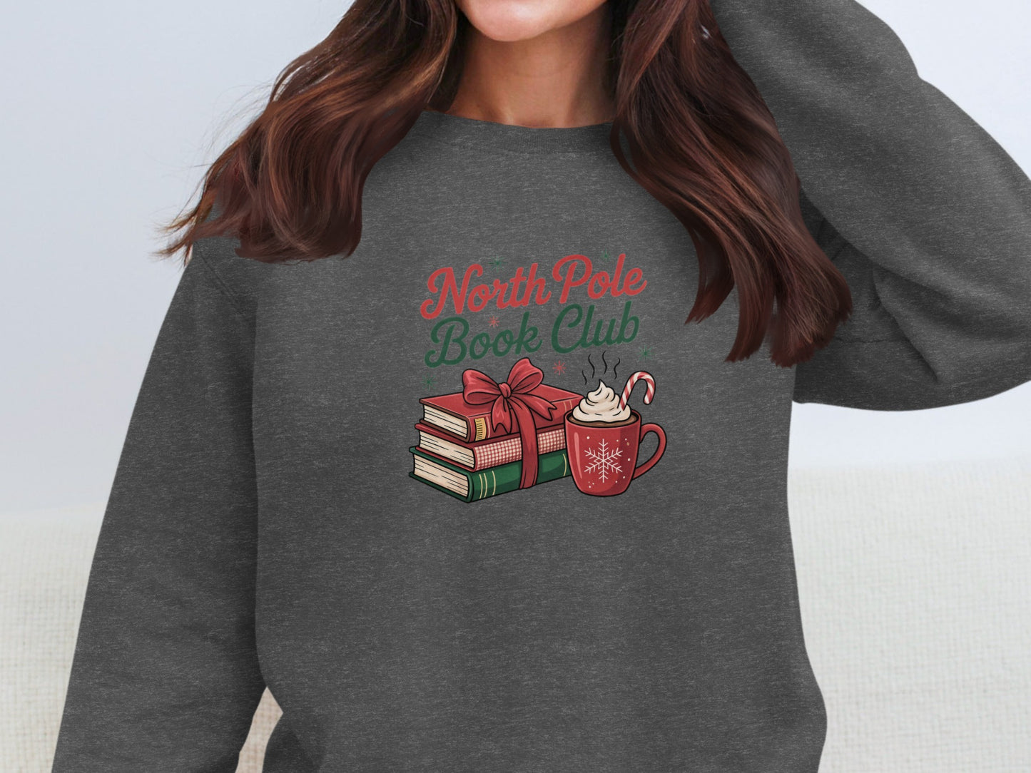North Pole Book Club Holiday Themed Clothing