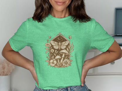Enchanting Forest Insect Graphic Tee shirt product type