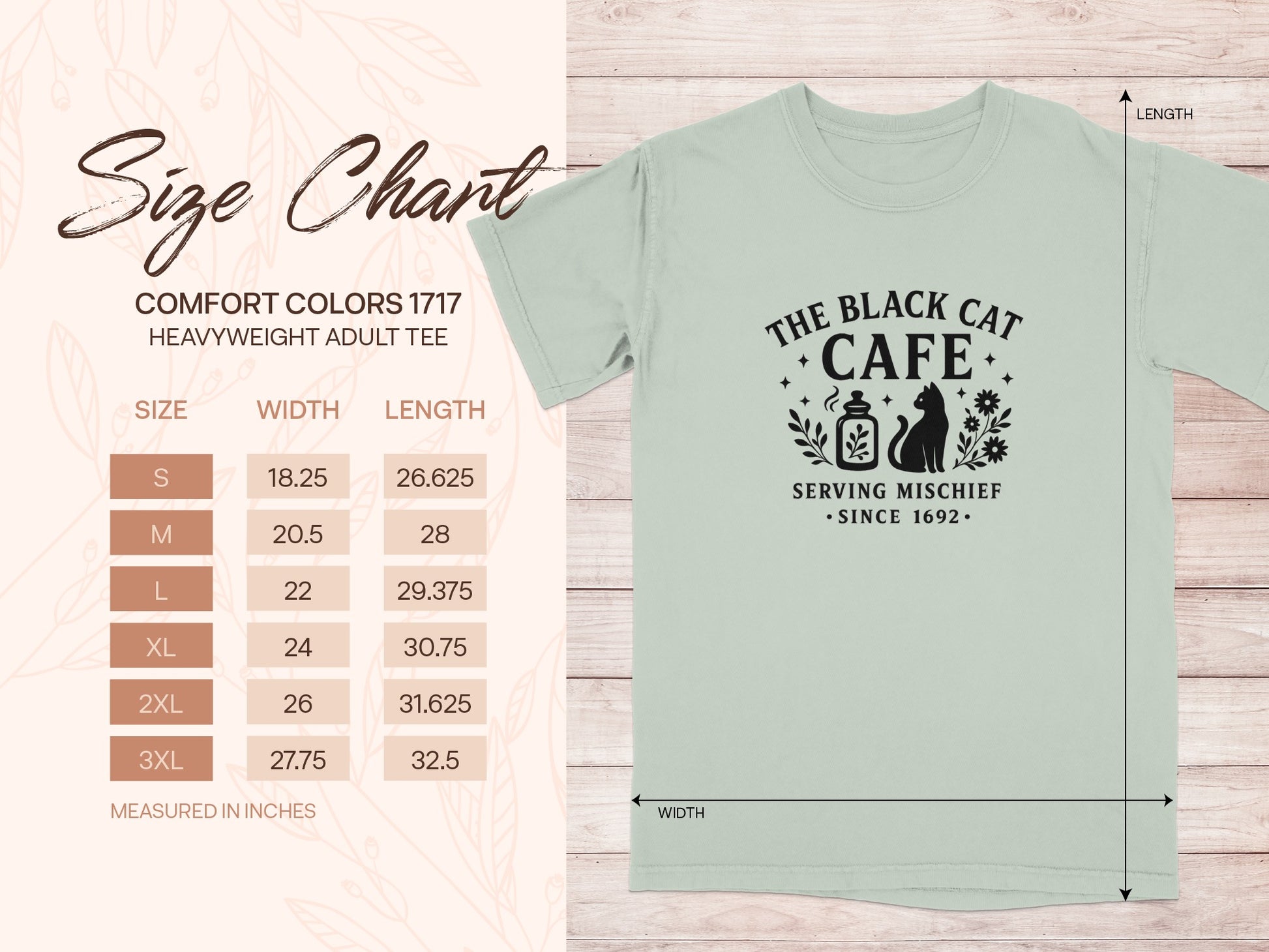 The Black Cat Cafe Serving Mischief Adult Tee product