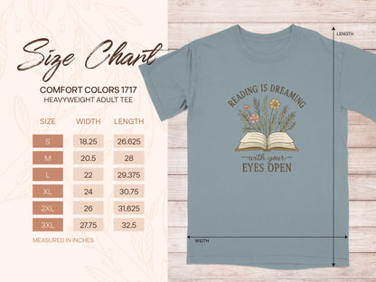 Reading Is Dreaming With Your Eyes Open Adult Tee product