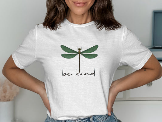 Be Kind Dragonfly Graphic Tee Shirt Product Type
