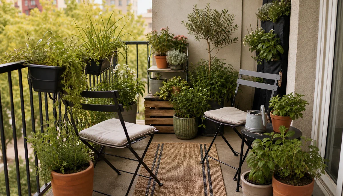 Apartment Balcony Garden Ideas That Do Not Need a Yard