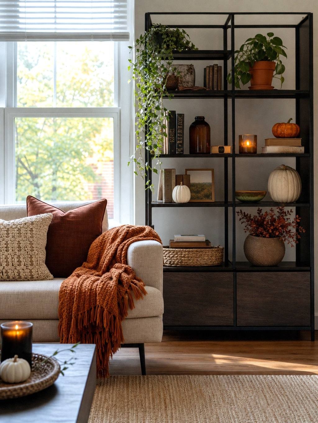 Apartment Fall Decor: 8 Ideas With No Mantel Needed