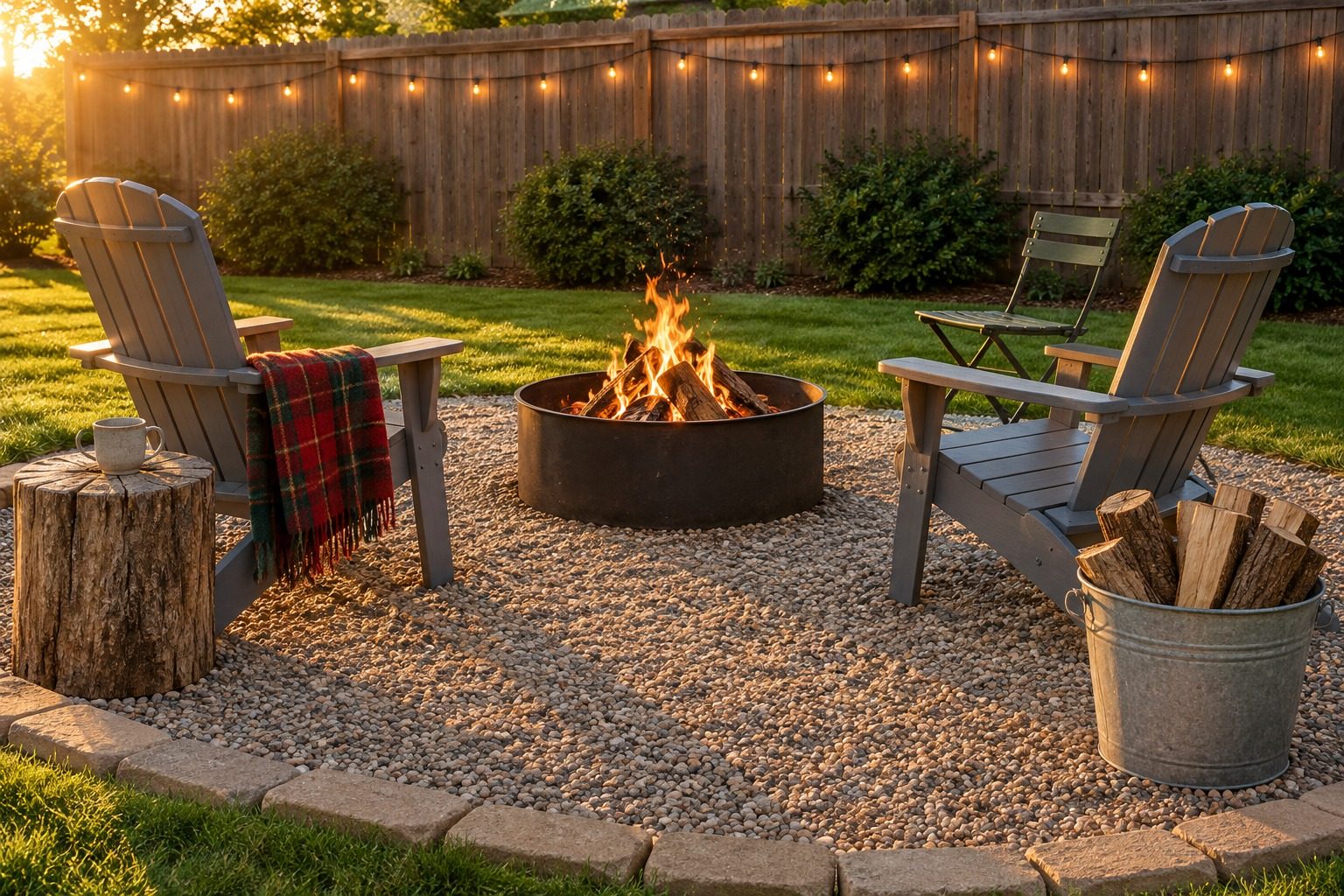 Backyard Fire Pit Ideas: Landscaping on a Budget