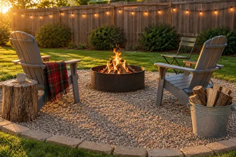 Backyard Fire Pit Ideas: Landscaping on a Budget