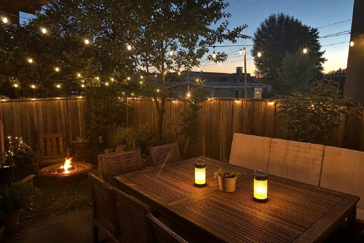 11 Ways to Light a Backyard for Soft Summer Evenings