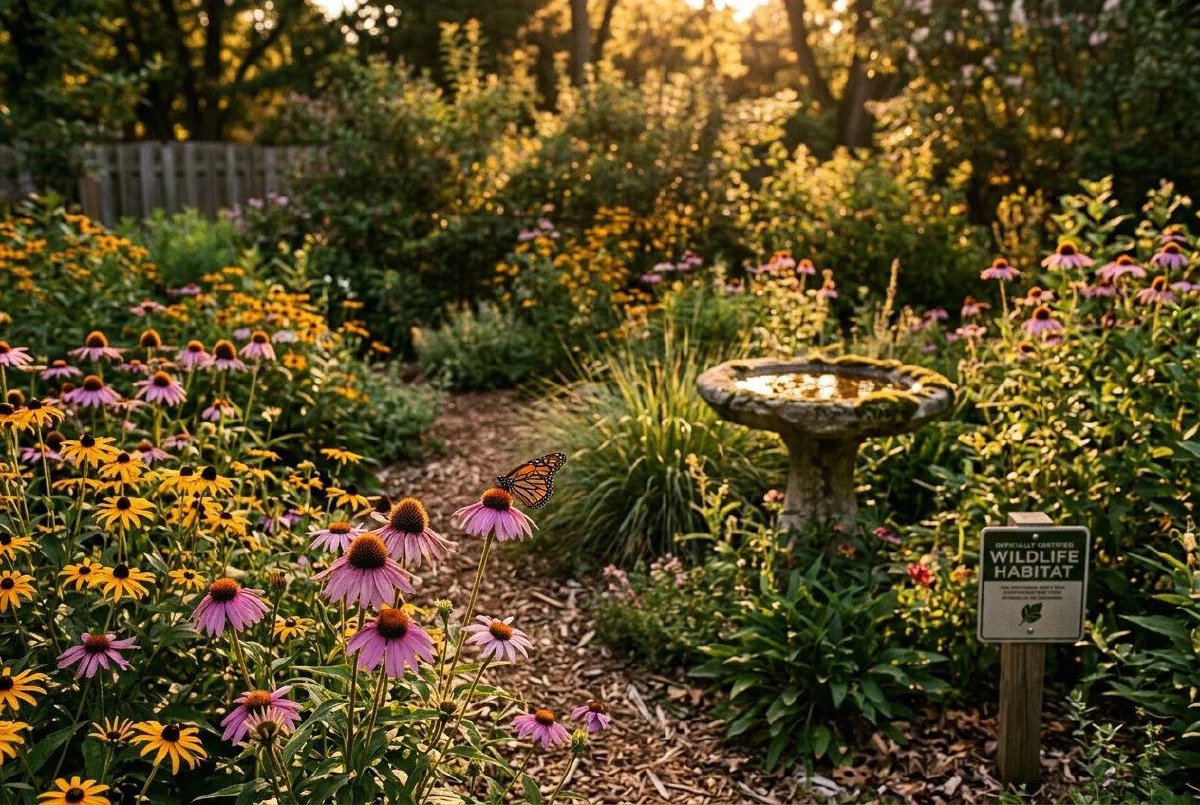 Backyard Wildlife Habitat Certification in 7 Steps