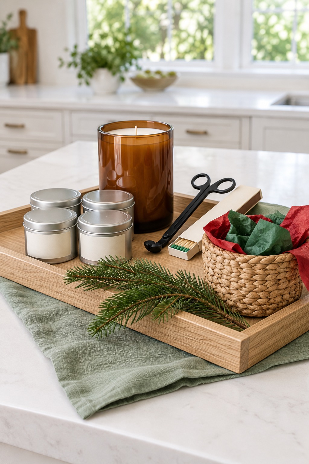 Candle Gift Sets and Baskets Under $50