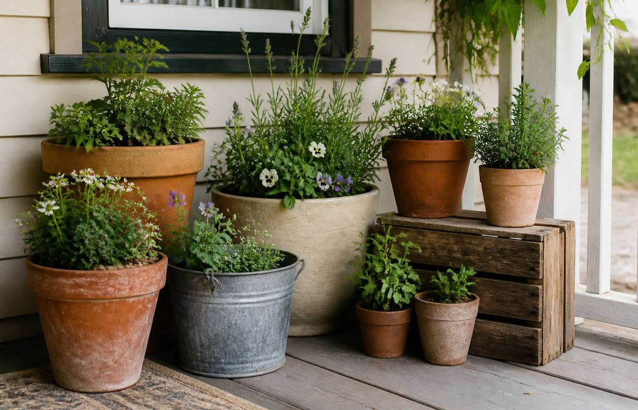 Cheap Container Garden Ideas That Look Intentional