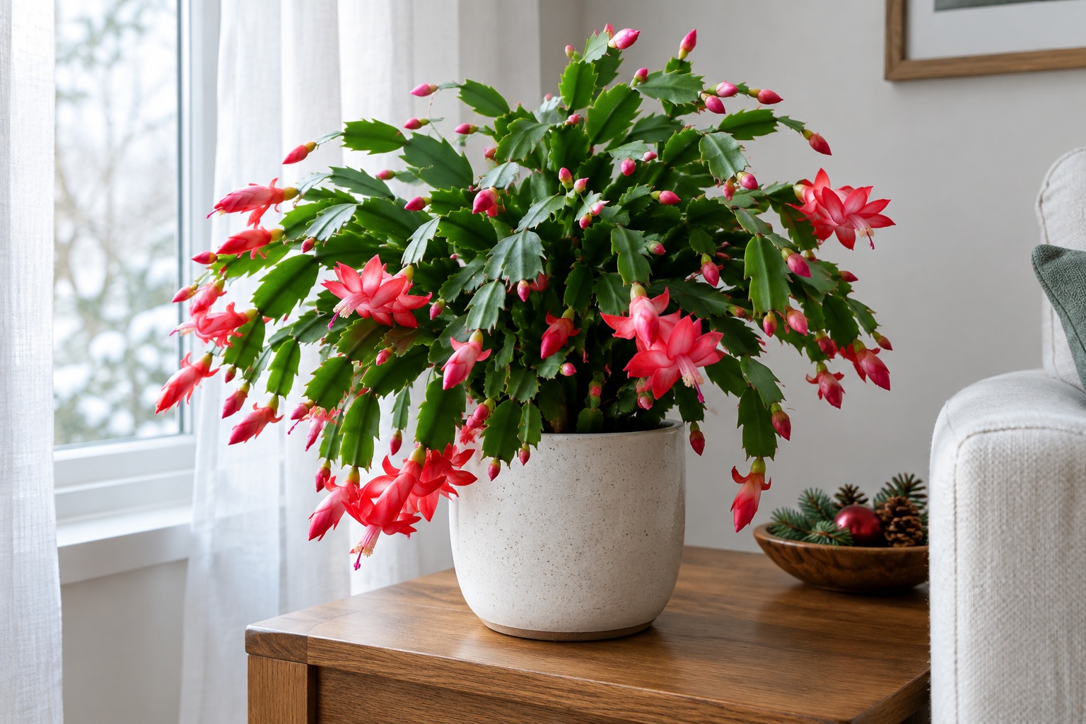 How to Get a Christmas Cactus to Bloom