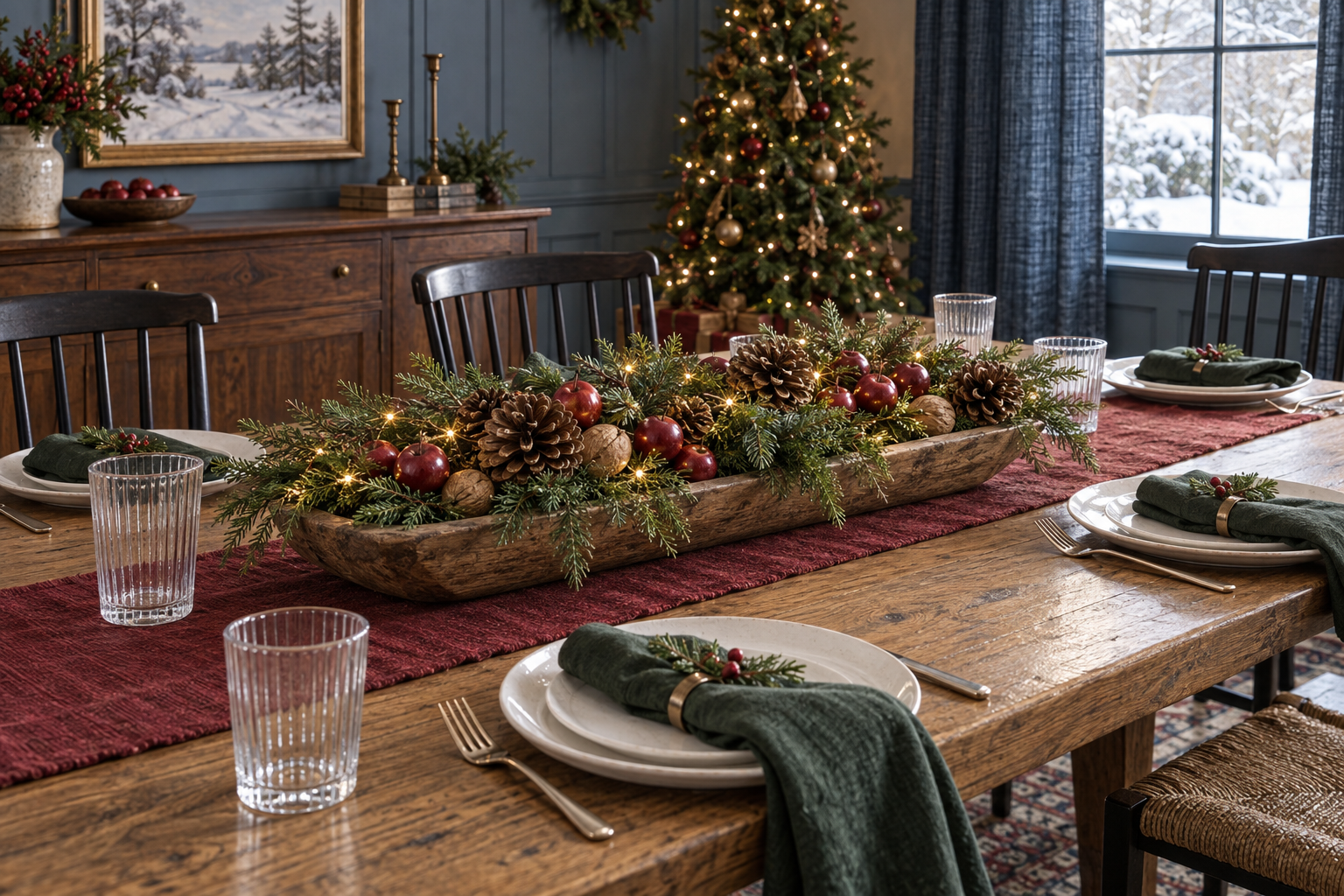 8 Christmas Centerpiece Ideas for Tables You Actually Use