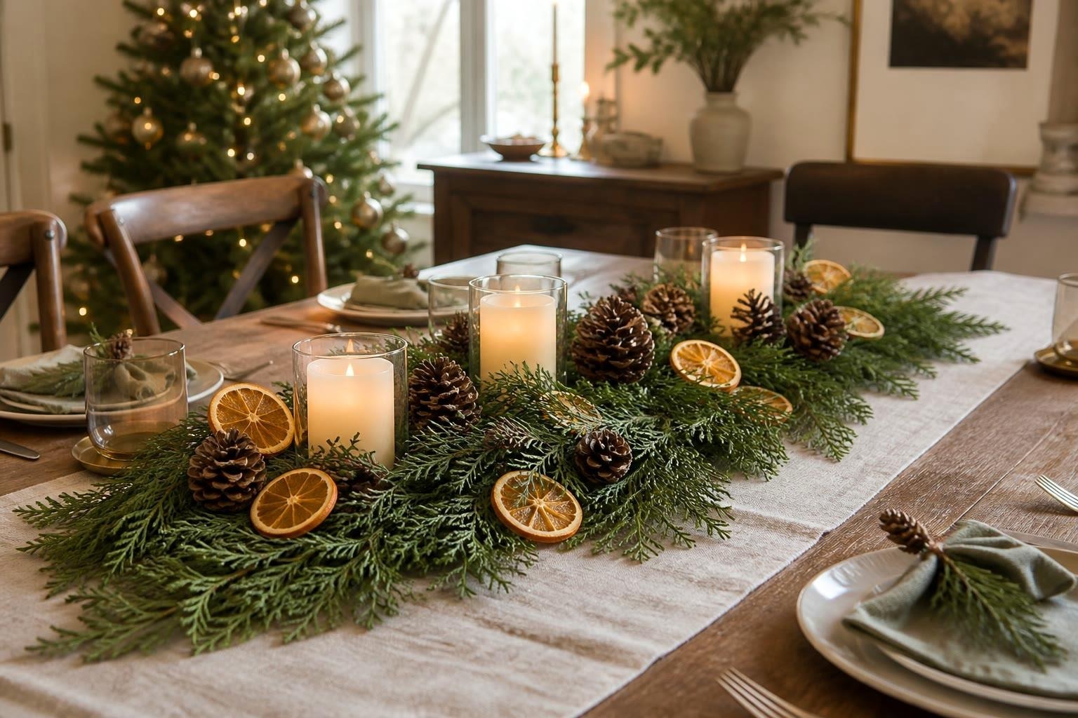 8 Christmas Centerpiece Ideas for Tables You Actually Use