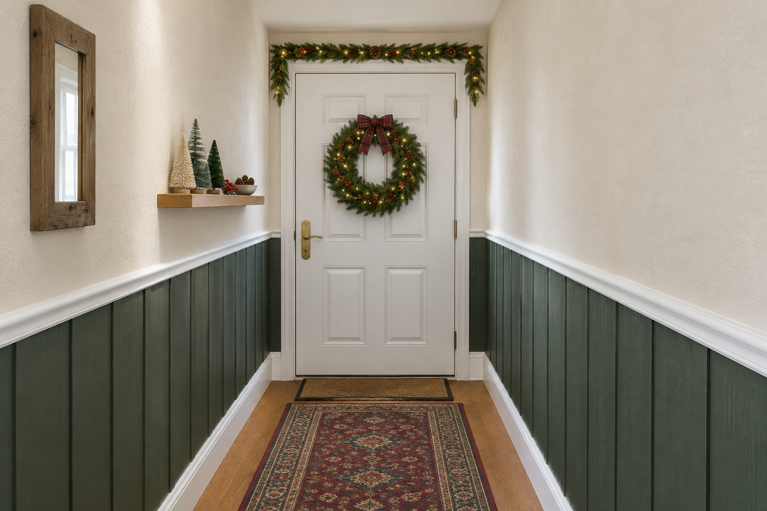 Tiny Entryway Decorating Ideas When a Console Will Not Fit