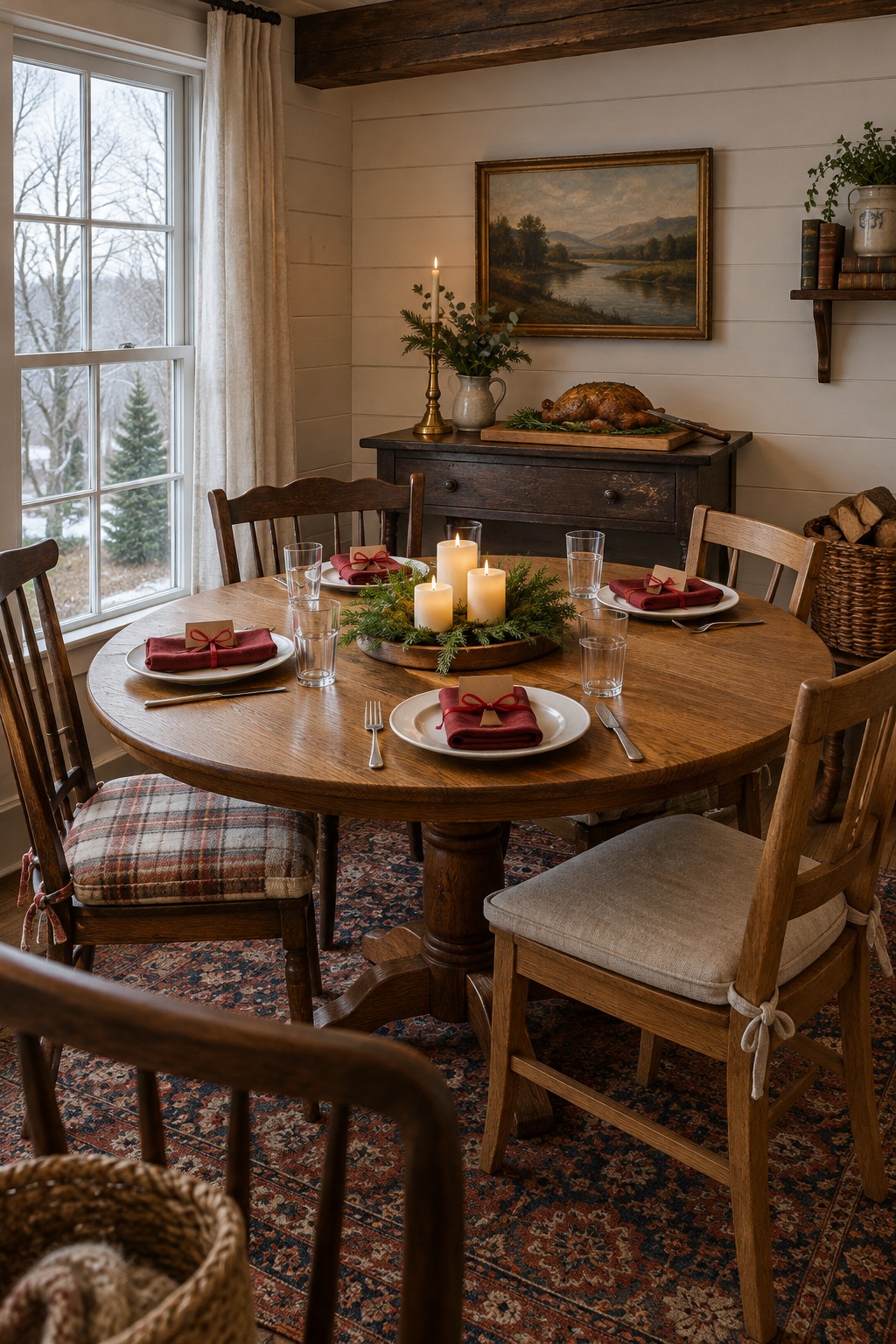 Christmas Table Settings: 8 Ideas for Small Tables