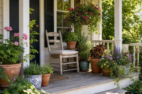 Container Gardening Ideas for a Porch That Needs Color Fast