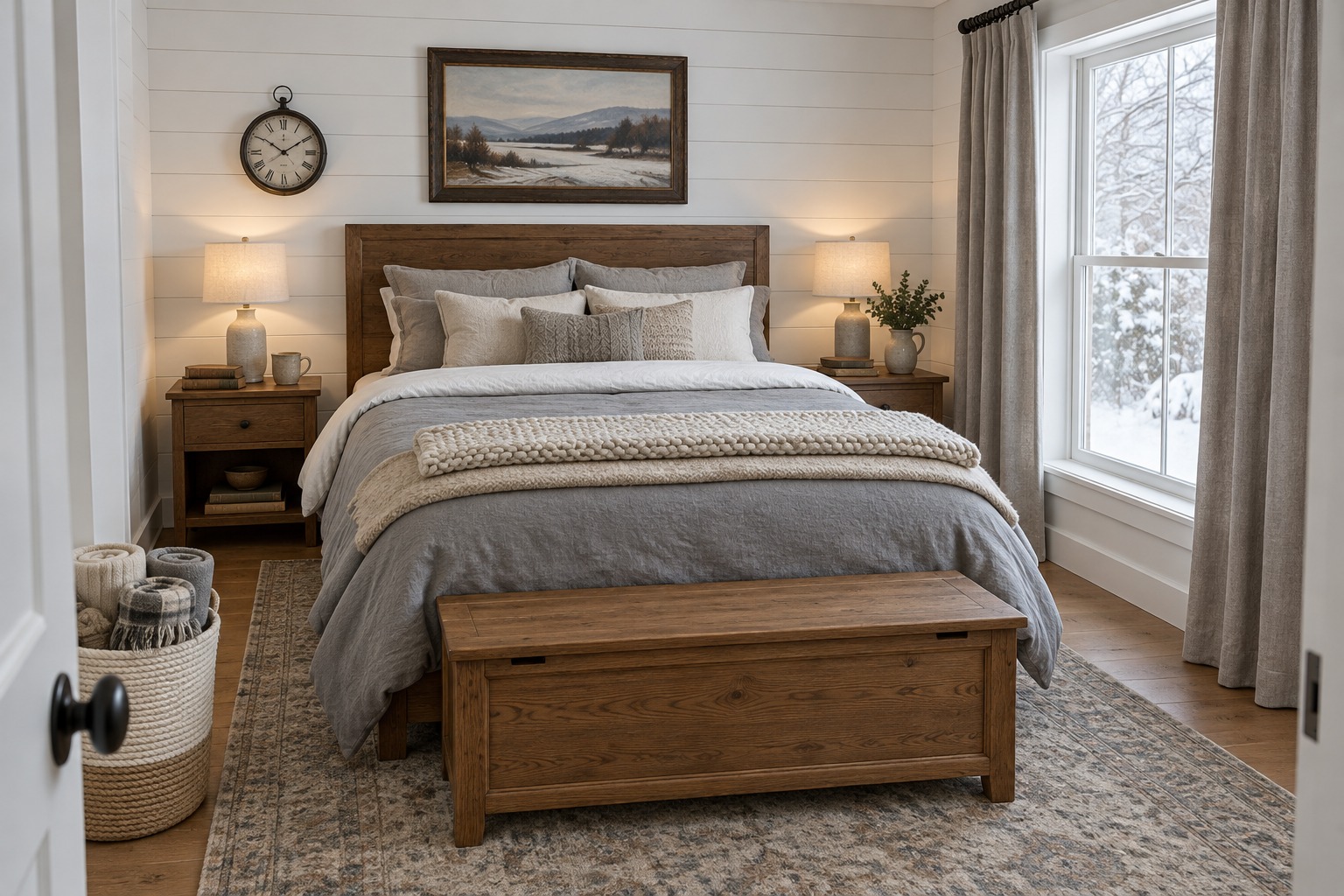 Cozy Winter Bedroom Ideas for a Small Room