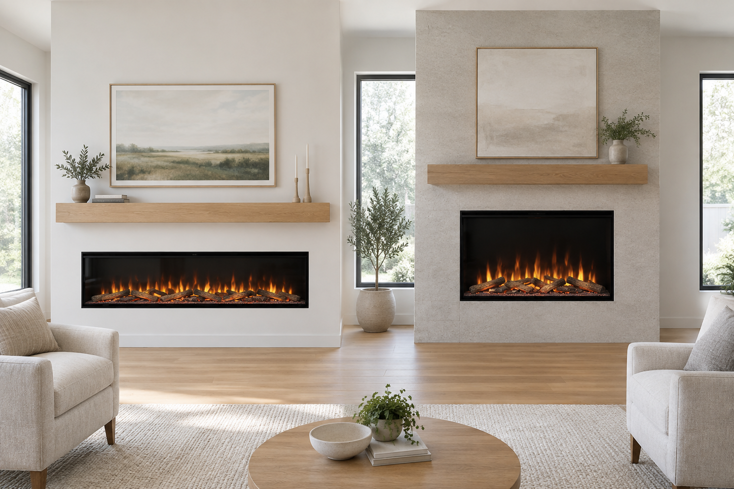 Dimplex vs Touchstone Electric Fireplace