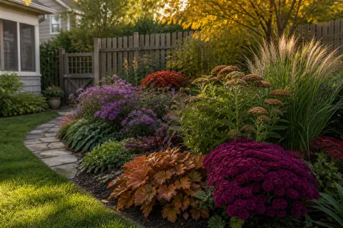Fall Flower Bed Ideas: 3 Small-Yard Designs After Summer