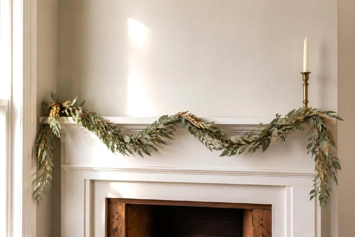 Fall Garland Ideas: Where to Hang It Without Nails
